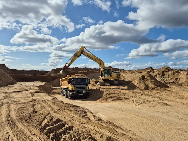Transport wywrotką Żwirownia Dzikowo AM